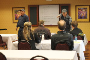 Auctioneer school-ringman training